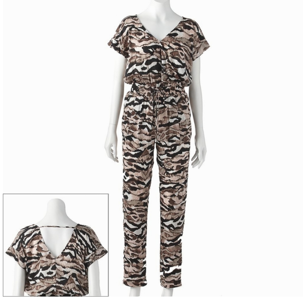 JLO Jennifer Lopez Silky Jumpsuit